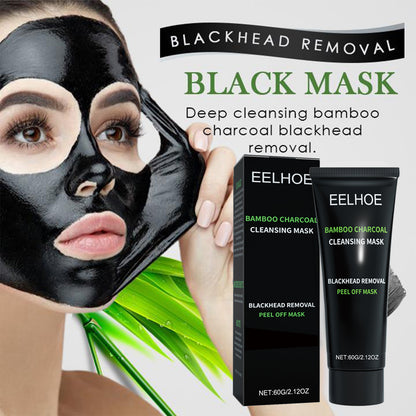 EELHOE Bamboo Charcoal Blackhead Removal Peel-Off Mask For Deep Pore Cleansing And T-Zone Oil Control