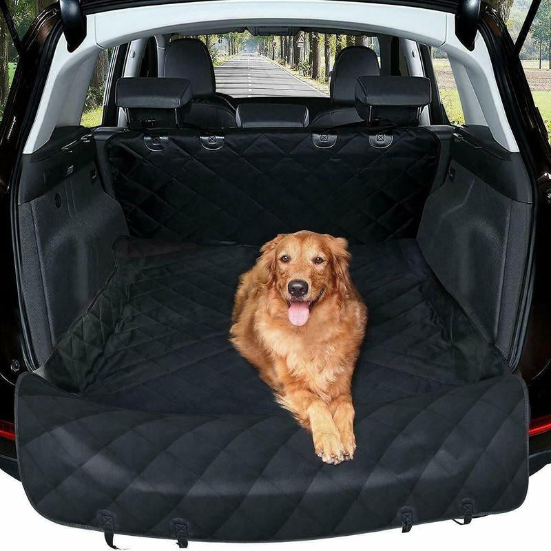 Pet Cat Dog Car Bench Rear Seat Cover Hammock Waterproof Durable Oxford Fabric Scratch Proof Nonslip Back Seat Protector Washable