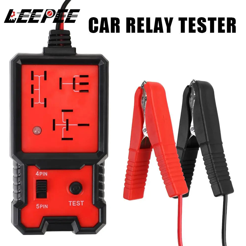 LED Indicator Light Car Battery Checker Automotive Electronic Relay Tester Car Relay Test Automotive Accessories Universal 12V