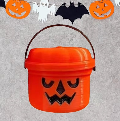 Halloween Pumpkinfor Party Favors Halloween S Small Bucket Cute Pumpkin Trick Bucket Party Holiday Decorations Accessories