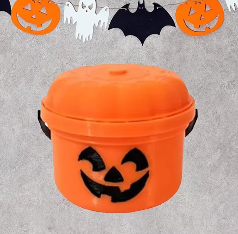 Halloween Pumpkinfor Party Favors Halloween S Small Bucket Cute Pumpkin Trick Bucket Party Holiday Decorations Accessories